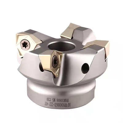 直角快进给重切削铣刀盘六角可用