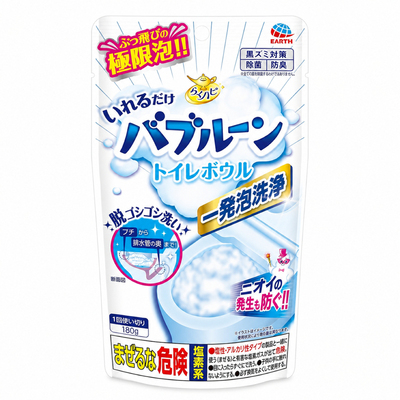 安速马桶发泡洁厕粉180g除尿垢