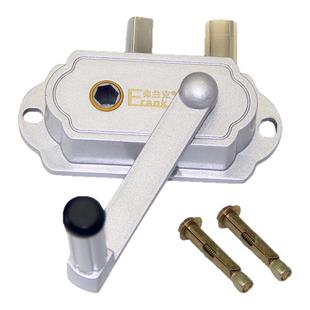 手摇器通用耐用升降晾衣架晾衣摇手器室内双杆晒衣架凉晒衣架配件