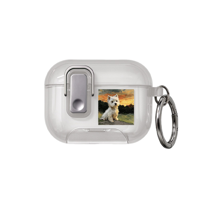 苹果AirPods4/5/Pro3弹盖透明壳