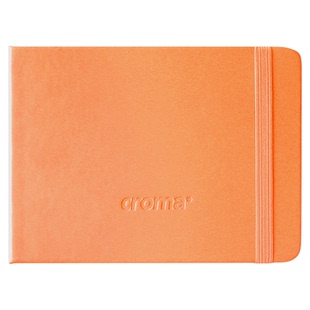 歌马croma便携口袋精装水彩本300g细纹水彩纸正方形彩铅速写本迷你随身旅行写生携带丙烯马克笔翻翻乐画本