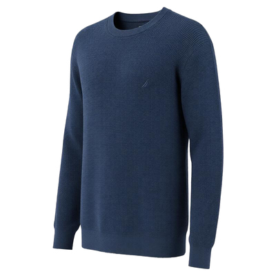 柔软绵羊毛混纺诺帝卡毛衣男