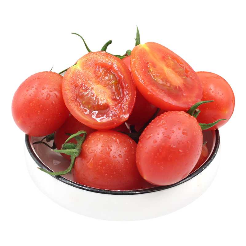 现摘农家玲珑圣女果3斤小番茄新鲜水果蔬菜当季时令小西红柿5