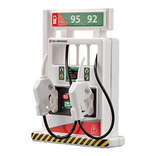 语音仿真加油站玩具儿童模型过家家场景汽车红绿灯收费站男孩礼物