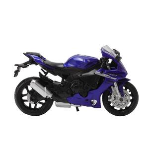 彩珀成真1:18合金雅马哈YZF-R1摩托车模型赛跑车摆件收藏儿童玩具