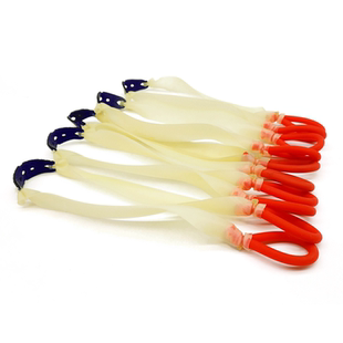 传统弹弓圆拖扁皮筋拖挂不锈钢弹弓皮筋组强力扁皮圆皮筋防冻拖挂