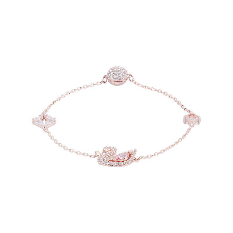【自营】Swarovski/施华洛世奇女士Swan手镯手链饰品情侣轻奢小众