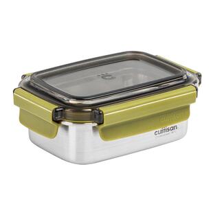 cuitisan酷艺师316不锈钢饭盒餐盒可微波便当盒收纳保鲜盒贝拉