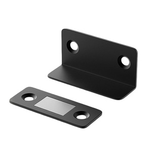 隐形门磁吸合器L型抽屉磁铁贴片防滑出衣柜推拉门碰珠冰箱磁力扣