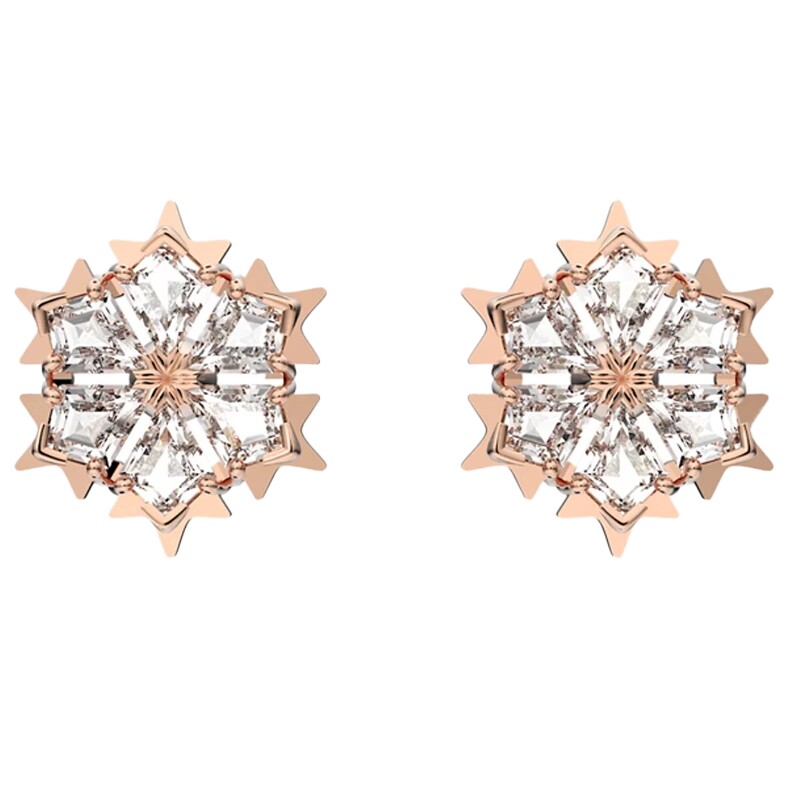 Swarovski/施华洛世奇耳饰精致雪花造型度假风耳环耳钉轻奢送礼物