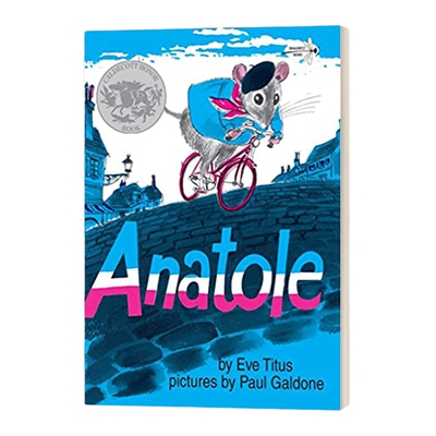 英文原版 Anatole 世界上聪明的老鼠 凯迪克银奖 儿童经典绘本 伊芙·泰特斯 英文版 进口英语原版书籍儿童全英语书