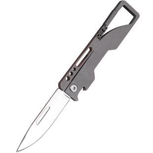 多功能钛合金钥匙扣带折叠刀迷你随身EDC便携刀开瓶器开箱水果刀