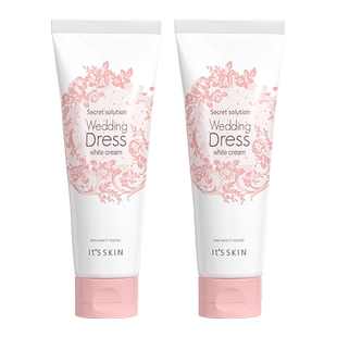 【自营】it's skin/伊思婚纱身体乳100ml*2自然不假白面霜素颜霜