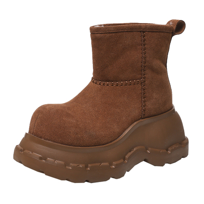 巨好看大头雪地靴女2025新款冬季