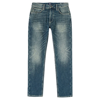 【张凌赫代言】Lee商场同款25秋冬新705锥形101+羊毛男牛仔裤保暖