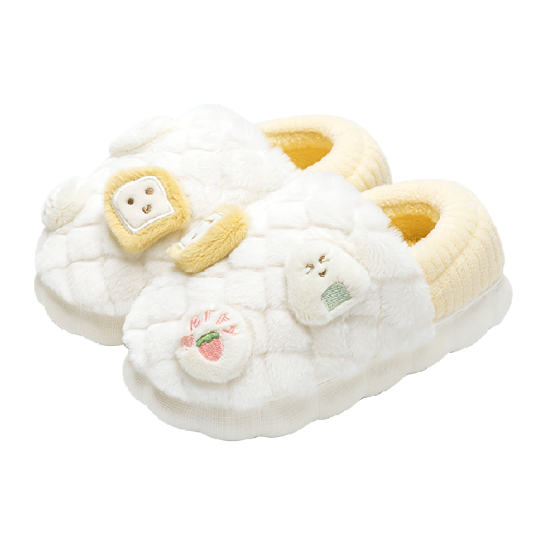 利达妮棉拖鞋女秋冬季2025新款家居室内防滑情侣毛绒包跟棉鞋男款
