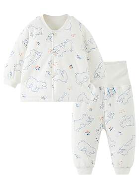童泰夹棉冬季纯棉男女童幼儿棉服