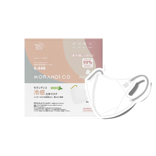 Morandi Co夏季冰感3D彩色口罩立体成人MC薄款透气独立包装