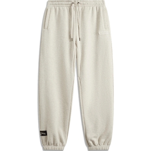 劲浪体育LINING李宁冬季男子反伍场边运动休闲长裤裤子AKLV013-4