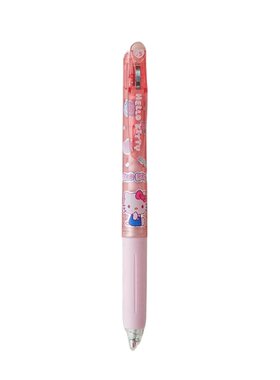 三丽鸥哈喽Kitty高颜值按动中性笔卡通可爱KT猫黑色速干水笔0.5mm