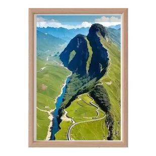 青山流水图蔡徐坤鸡你太美挂画搞笑ikun创意礼物北欧风学生摆件潮