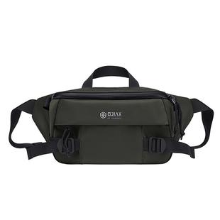 手提男士单肩斜挎大容量2025新款时尚腰包男款跑步运动休闲包男款