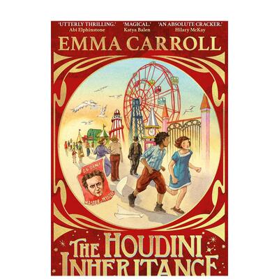 【预售】胡迪尼遗产英文青少年读物进口原版外版书平装6-9岁The Houdini InheritanceEmma CarrollFaber & Faber