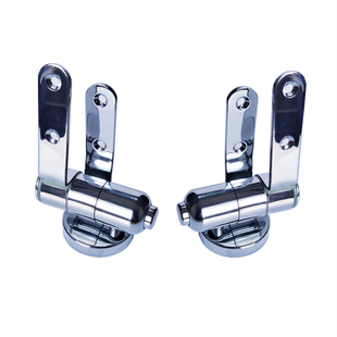 不锈钢马桶盖缓冲液压铰链实木帝王安装配件老式通用阻尼器零部件