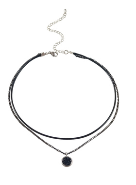 alice细款暗黑系少女满天星项链