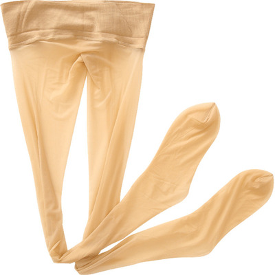 马油袜无缝油亮肉色极光袜