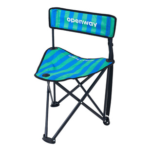 沃特曼户外折叠椅露营便携式小马扎钓鱼椅沙滩椅休闲椅子野餐桌椅