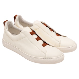 【意大利小牛皮】chioryn青润小白鞋男士秋冬真皮经典休闲板鞋