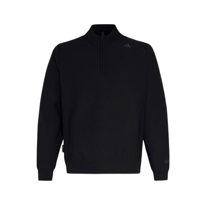 阿迪达斯武宗系列透湿保暖半拉链休闲套头衫2026春男卫衣 KE4077