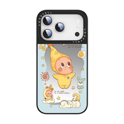 星星人设计感小众磁吸镜面手机壳