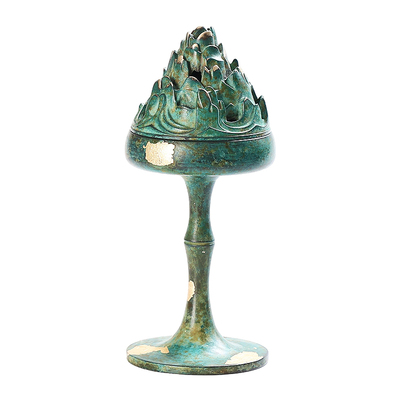 翠韵点金纯铜博山炉宋代美学美器