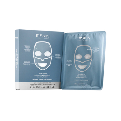 【跨境立即购买】111SKIN冷凝塑颜面膜5片*30ml高保湿低温醒肤
