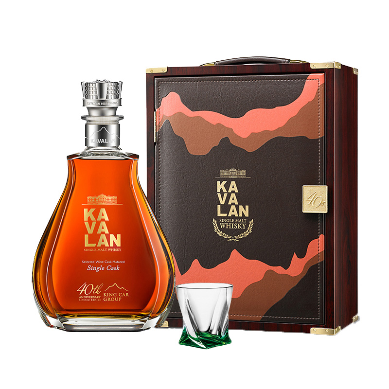 KAVALAN噶瑪蘭 酒廠致敬系列 金車40周年紀念款單一麥芽威士忌