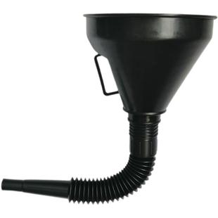 汽车加油大漏斗含过滤网大口径大号特大号塑料免扶免手扶加油神器