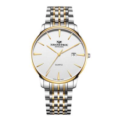 格林镶钻机械情侣对表