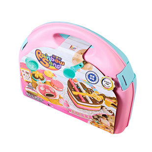 伦堡沙太空儿童食品级安全超轻粘土橡皮彩泥创意手工DIY玩具伦宝