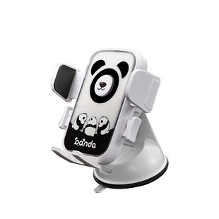 女司机卡通手机支架车载吸盘式汽车仪表支撑导航车内车用手机支架