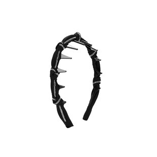 韩系天空之痕高颅顶发箍高级感百搭气质头箍钻条纽结发卡头饰发饰