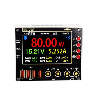 i2c C09波形表全协议快充板 DIY安装协议快充板 双口快充故障检测