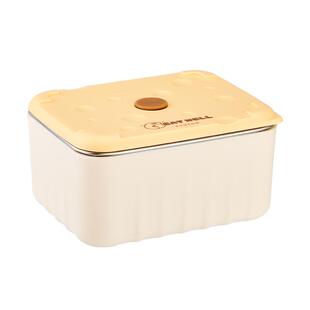 树可不锈钢饭盒上班族带饭可微波炉加热便当盒保温水果可爱大餐盒