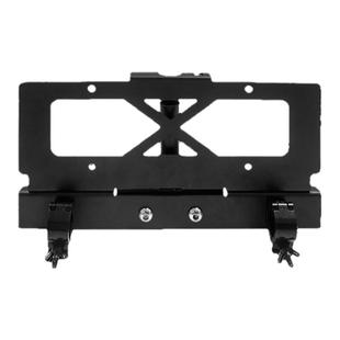 2024款BJ40C越野改装旗杆架后备胎工兵铲支架三合一牌照框架配件