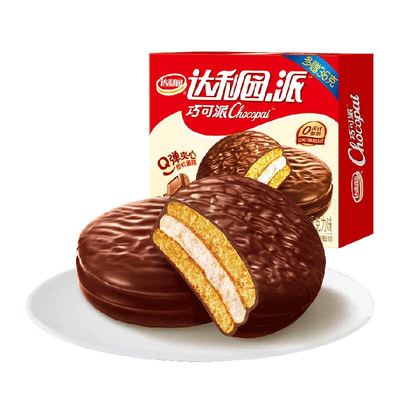 达利园巧克力味巧可派早餐