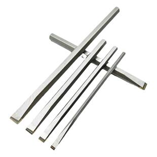 手工凿硬质合金石工凿篆刻刀钨钢扁凿錾子水泥石头雕刻全套工具