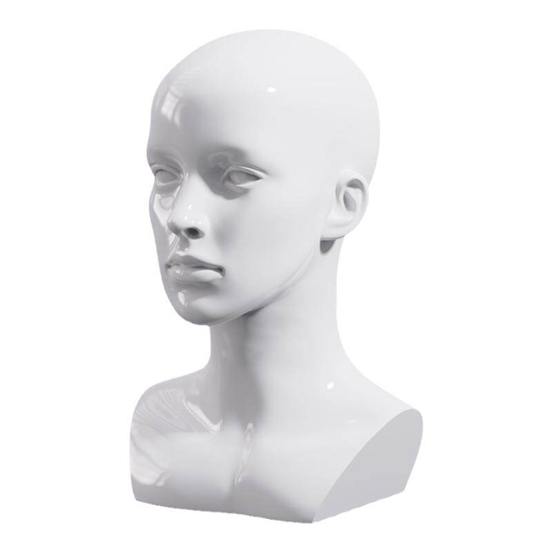 万世宫女款模特头头模人头