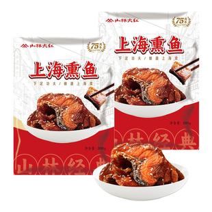 山林大红老上海熏鱼老字号苏式酥鱼杭州爆鱼特产风味开袋即食零食