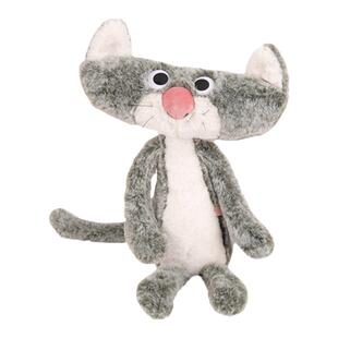 moulinroty法国茉兰若缇蓝蓝狗扁扁猫毛绒玩偶娃娃玩具节生日礼物